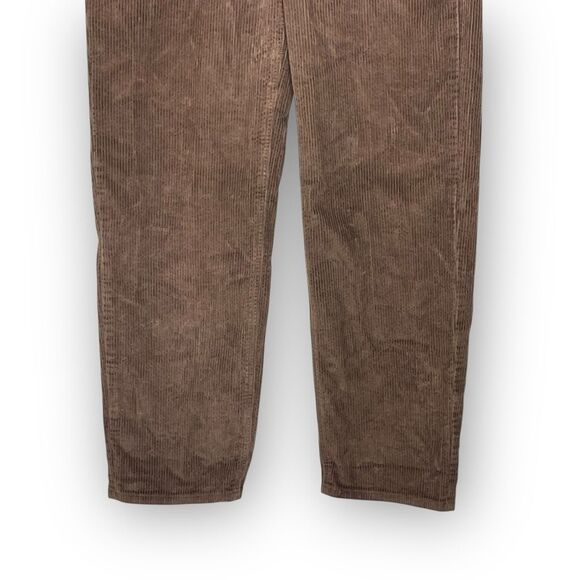 Empyre Tori Corduroy Pants Brown Skate Loose Baggy Relaxed Retro Women’s Size 2 - Picture 4 of 10